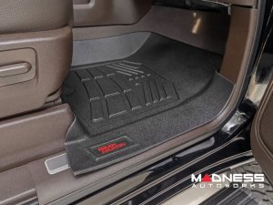 GMC Sierra Floor Liners - Crew Cab - Front Bucket Seats GMC Sierra Floor Liners - Crew Cab - Front Bucket Seats